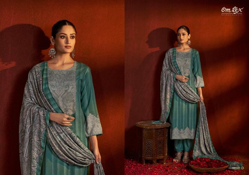 Omtex kaveesha ambala gotta patti work dress materials wholesale